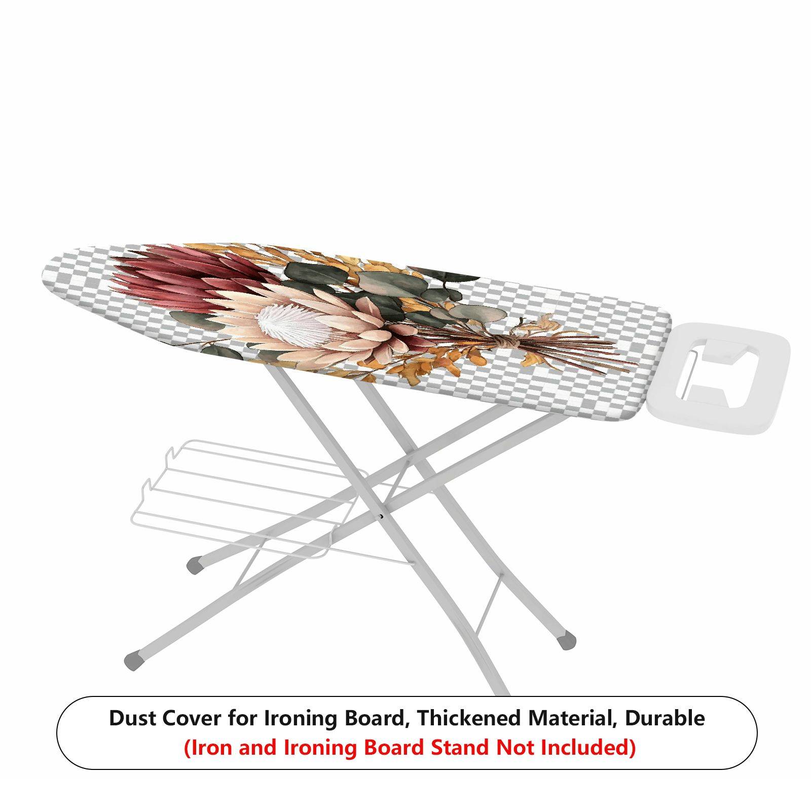 1-Piece Tropical Floral Bohemian Vintage  Ironing Board Cover, Universal Size, Without Board