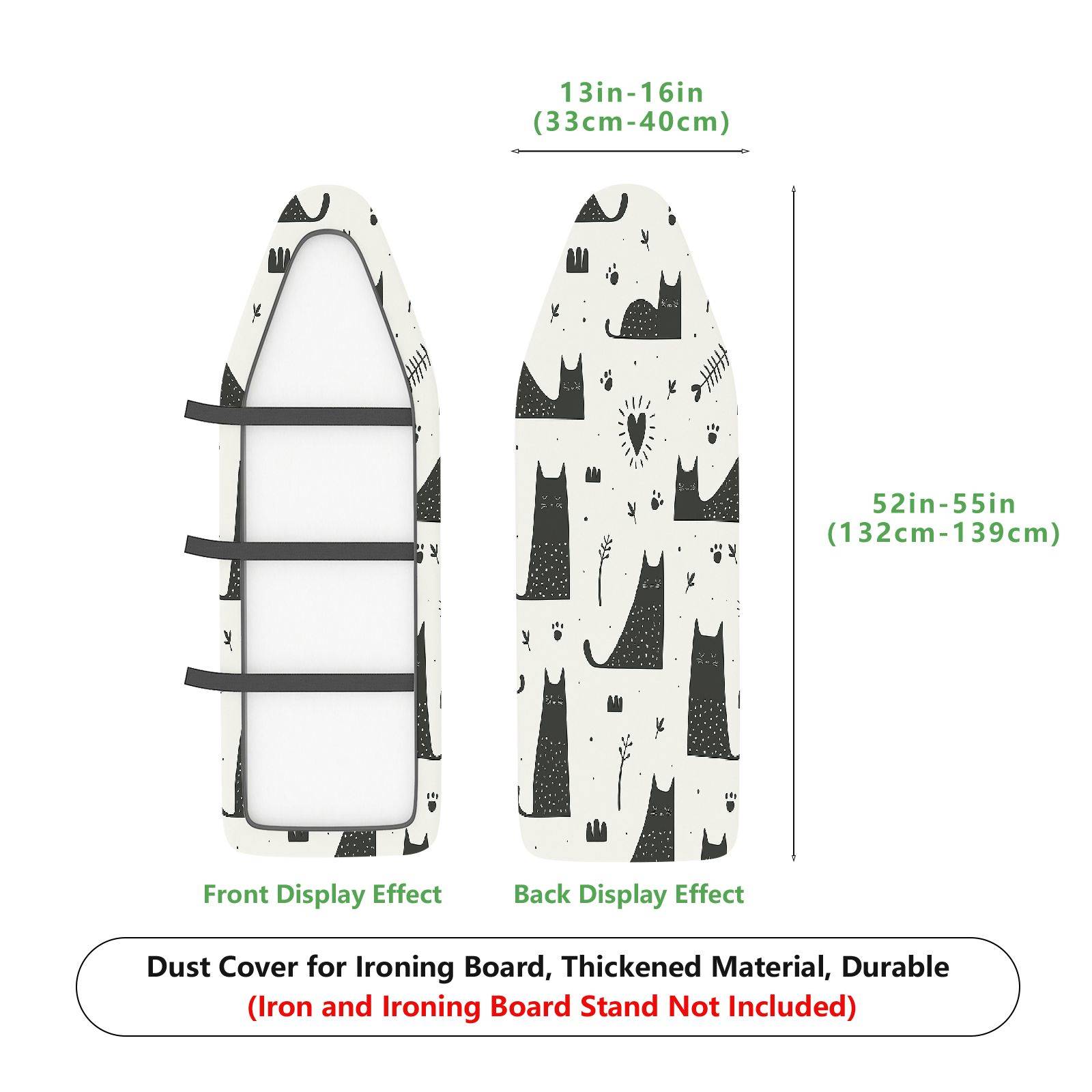 1-Piece Bear  Animal  Ironing Board Cover, Universal Size, Without Board