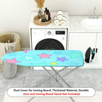 1-Piece Stars Multicolor Pastel  Ironing Board Cover, Universal Size, Without Board
