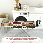 1-Piece Christmas Snowman Candy  Ironing Board Cover, Universal Size, Without Board
