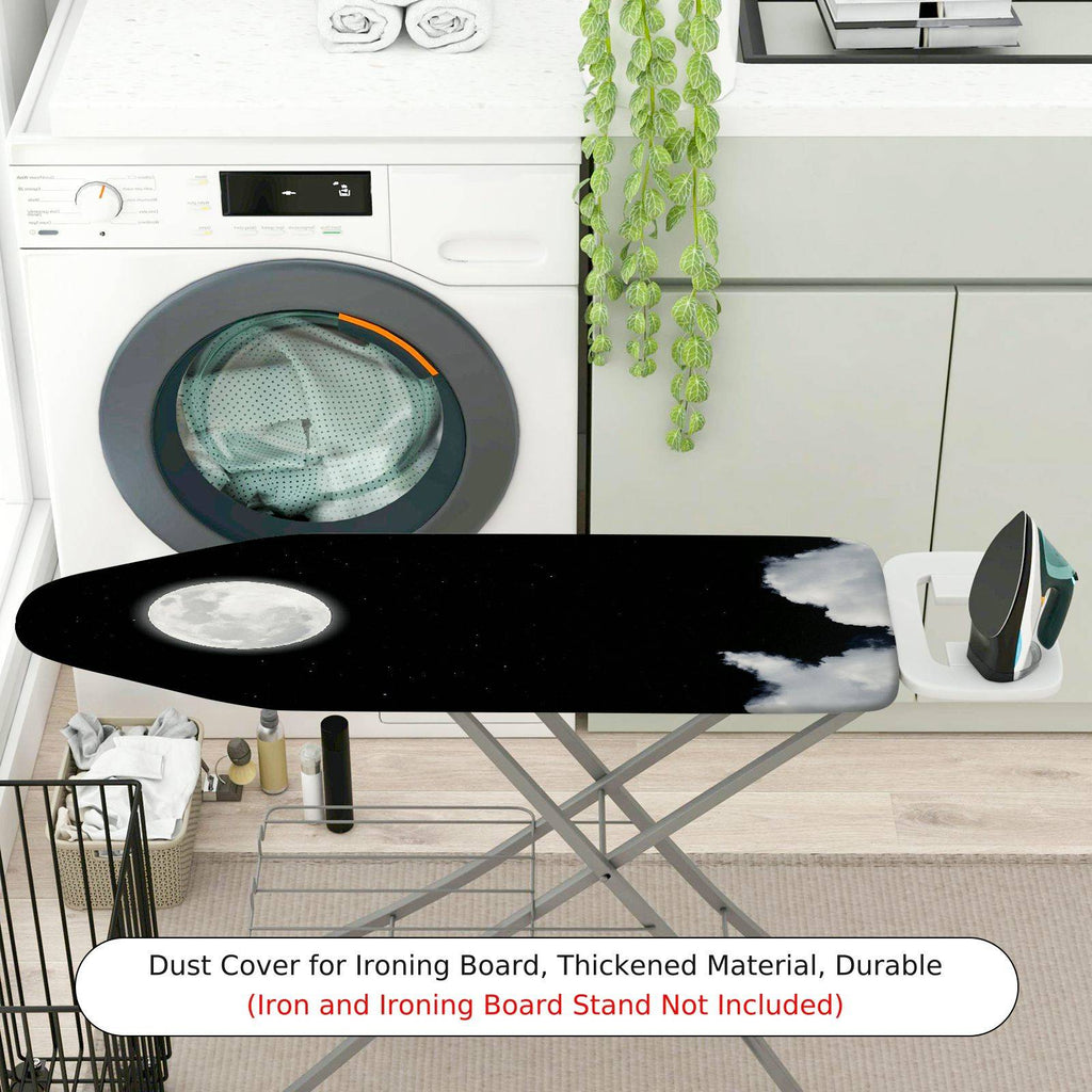 1-Piece Moon Starry Night Sky  Ironing Board Cover, Universal Size, Without Board