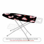 1-Piece Cute Axolotl Strawberry Floral  Ironing Board Cover, Universal Size, Without Board