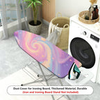 1-Piece Galaxy Starry Swirl Pastel  Ironing Board Cover, Universal Size, Without Board