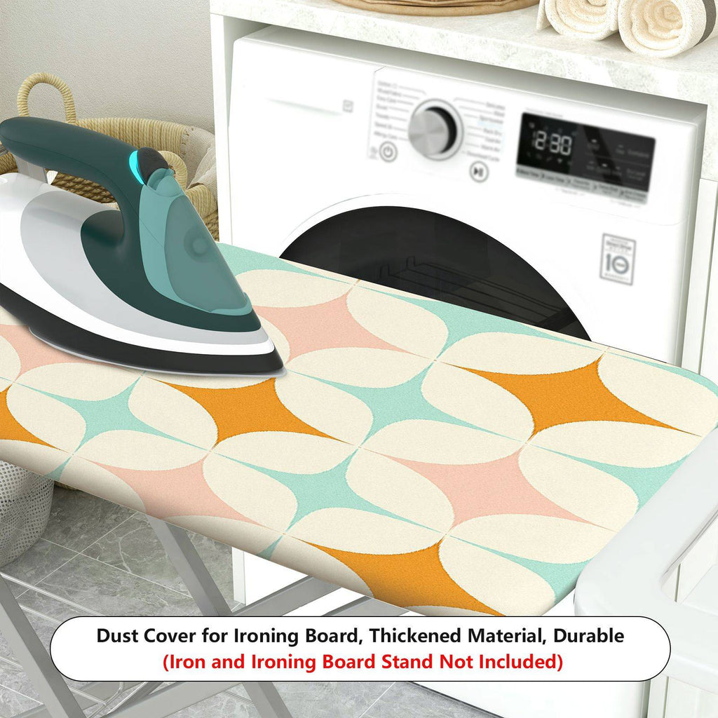 1-Piece Geometric Retro Modern  Ironing Board Cover, Universal Size, Without Board