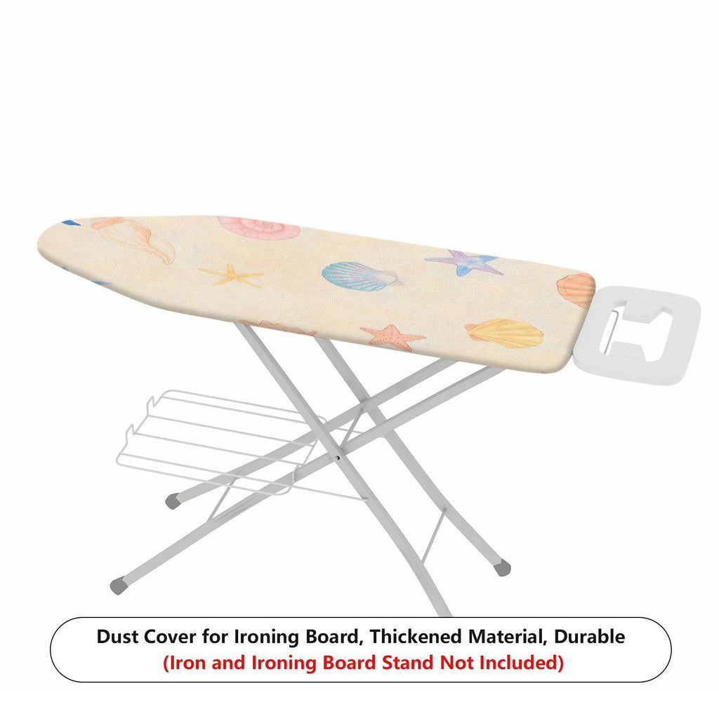 1-Piece Seashell Starfish Nautical  Ironing Board Cover, Universal Size, Without Board