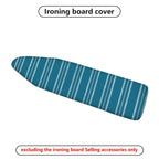 1-Piece Striped Blue Pattern  Ironing Board Cover, Universal Size, Without Board