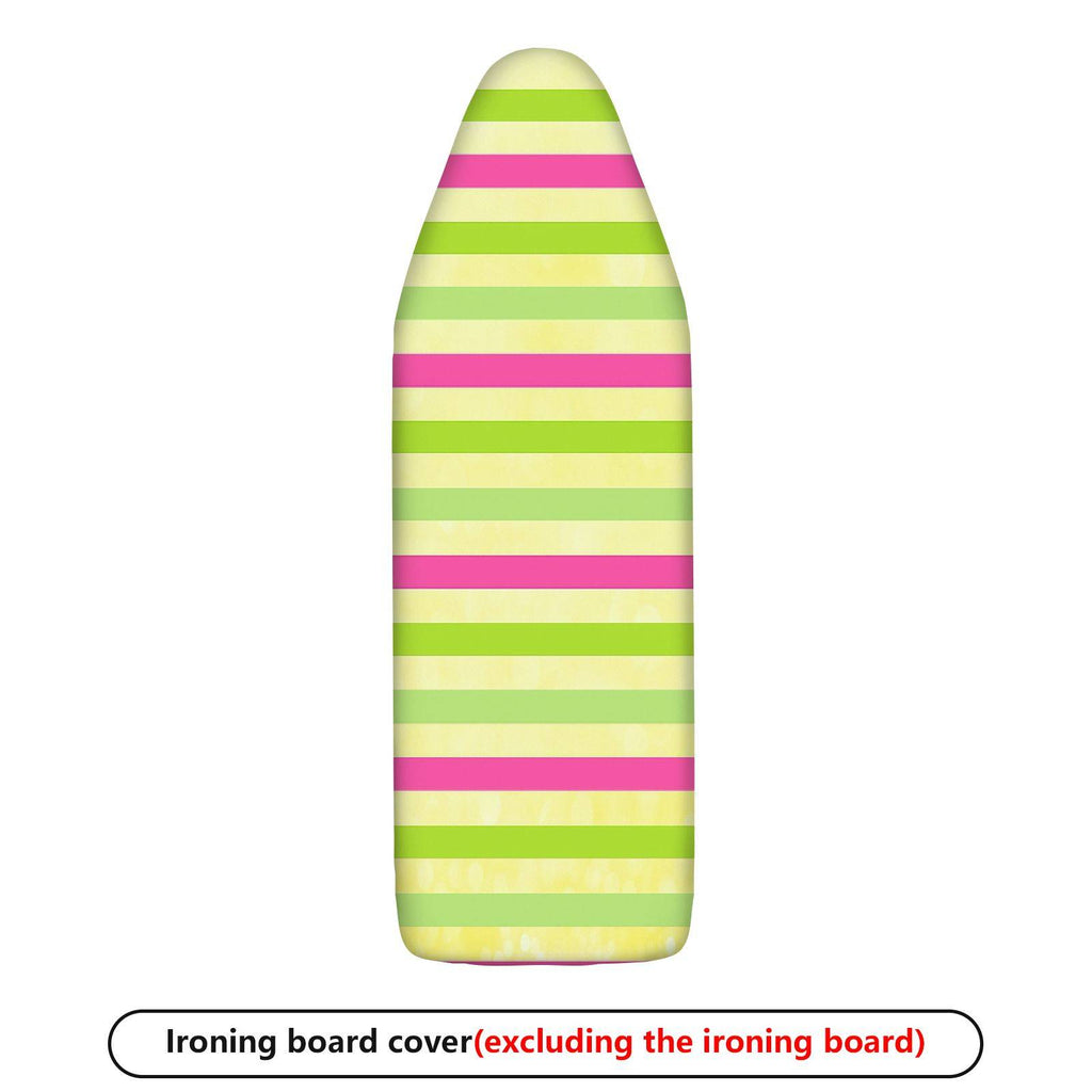 1-Piece Striped Colorful Pattern Decorative  Ironing Board Cover, Universal Size, Without Board