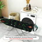 1-Piece Christmas Leaf Star  Ironing Board Cover, Universal Size, Without Board