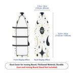 1-Piece Moon Star Eye  Ironing Board Cover, Universal Size, Without Board