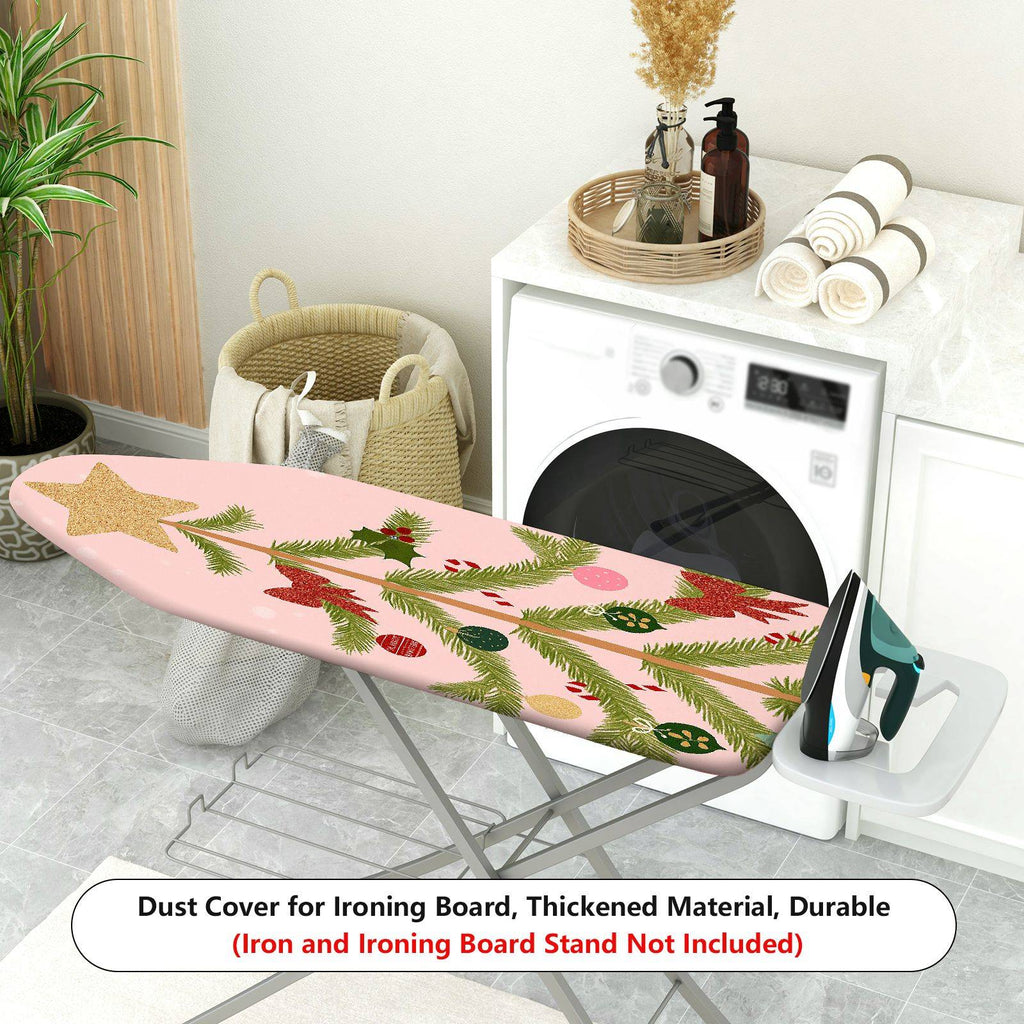 1-Piece Christmas Tree Star Ornament  Ironing Board Cover, Universal Size, Without Board