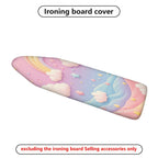 1-Piece Rainbow Clouds Stars  Ironing Board Cover, Universal Size, Without Board