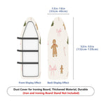 1-Piece Christmas Gingerbread Candy  Ironing Board Cover, Universal Size, Without Board