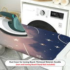 1-Piece Galaxy Planet Star  Ironing Board Cover, Universal Size, Without Board