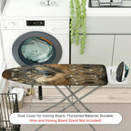 1-Piece Wolf Animal Nature  Ironing Board Cover, Universal Size, Without Board