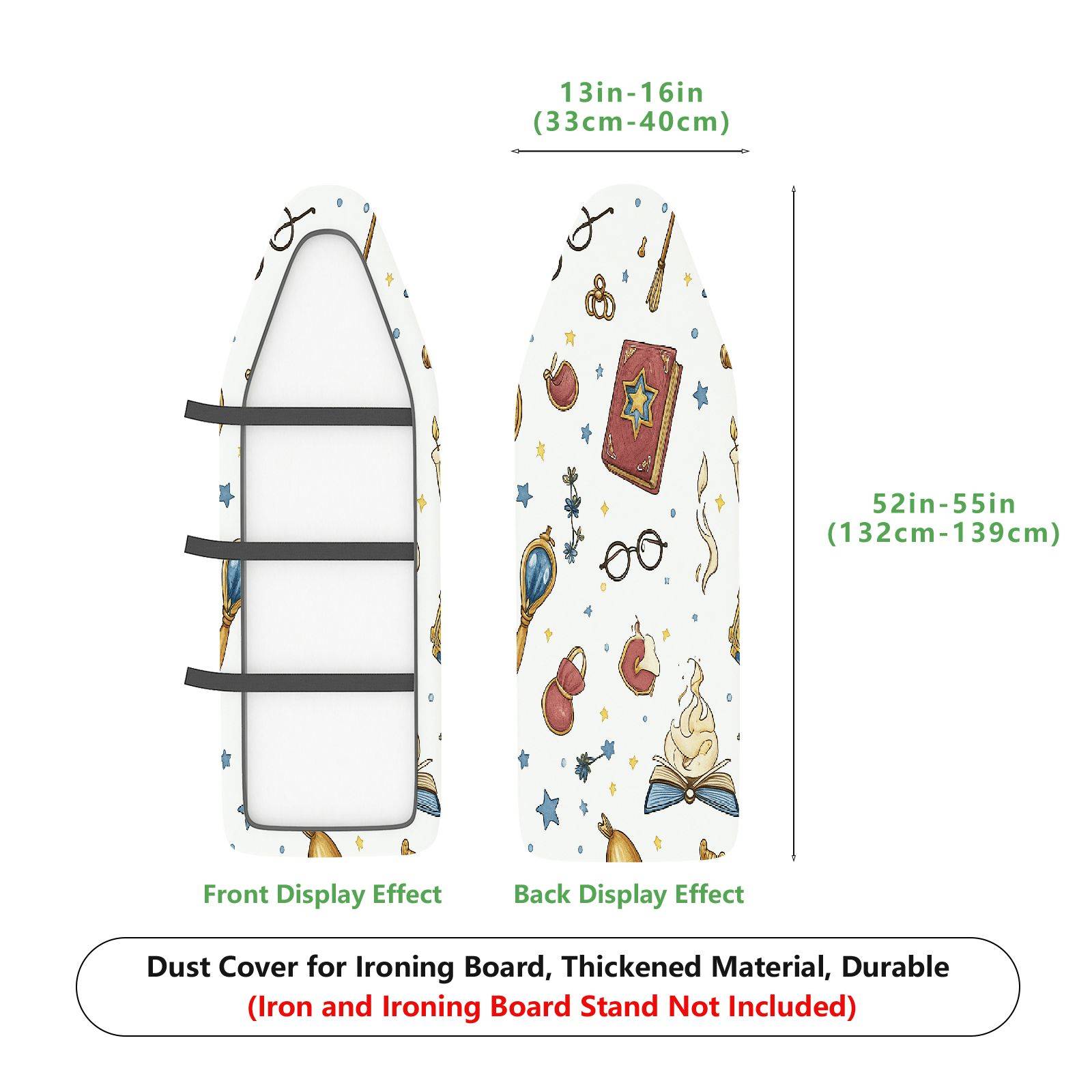 1-Piece Magic Star Wand  Ironing Board Cover, Universal Size, Without Board