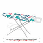 1-Piece Floral Tropical Leaf Pattern Graphic  Ironing Board Cover, Universal Size, Without Board