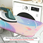 1-Piece Galaxy Planet Star  Ironing Board Cover, Universal Size, Without Board