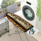 1-Piece Leopard Print Safari Animal  Ironing Board Cover, Universal Size, Without Board