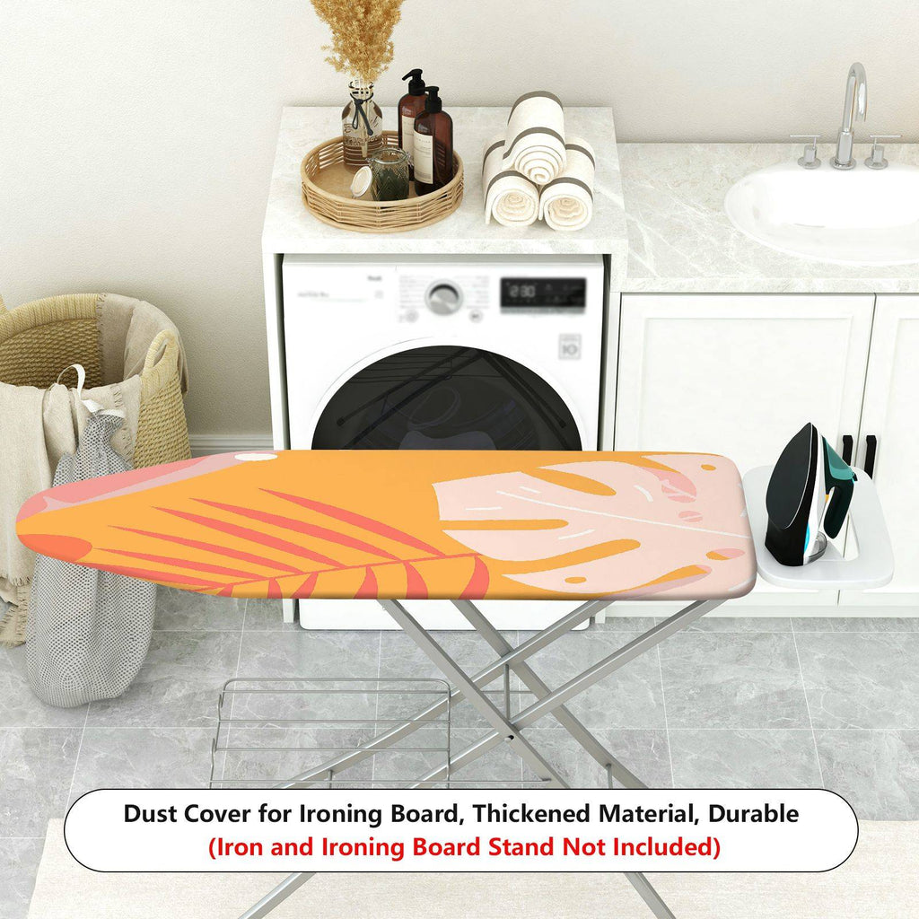 1-Piece Tropical Leaf Abstract Art Ironing  Ironing Board Cover, Universal Size, Without Board