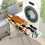 1-Piece Dogs Cute  Ironing Board Cover, Universal Size, Without Board