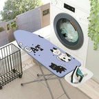 1-Piece Cat Dog Star Moon  Ironing Board Cover, Universal Size, Without Board