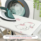 1-Piece Cat Star Pastel  Ironing Board Cover, Universal Size, Without Board