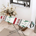 1-Piece Reindeer Snowflake Red  Ironing Board Cover, Universal Size, Without Board