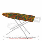 1-Piece Colorful Abstract Retro  Ironing Board Cover, Universal Size, Without Board