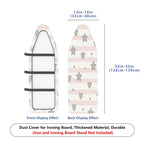 1-Piece Stripes Stars Hearts  Ironing Board Cover, Universal Size, Without Board