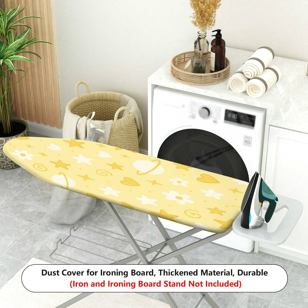 1-Piece Star Heart Planet  Ironing Board Cover, Universal Size, Without Board