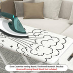 1-Piece Rocket Space Stars  Ironing Board Cover, Universal Size, Without Board
