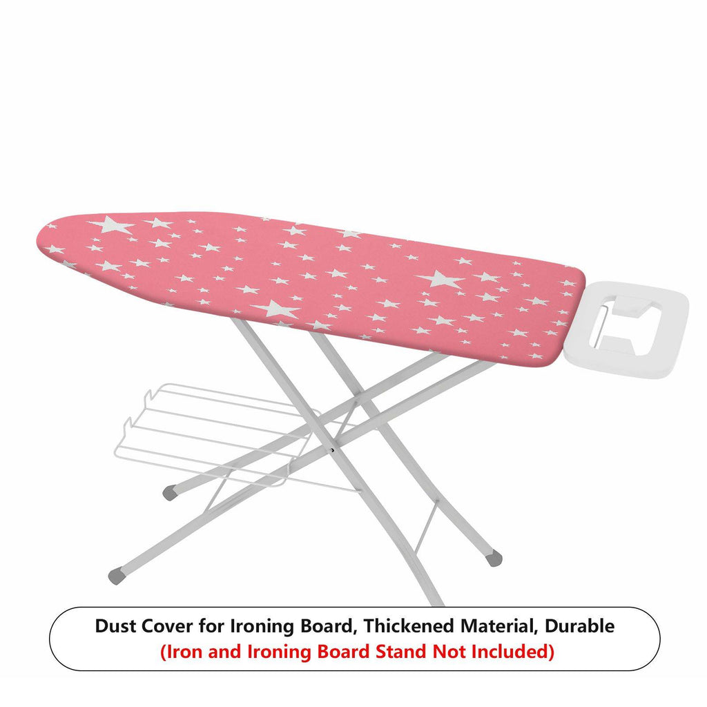 1-Piece Pink Star Pattern Sky Galaxy  Ironing Board Cover, Universal Size, Without Board