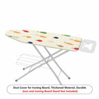 1-Piece Fruit Carrot Pattern Strawberry  Ironing Board Cover, Universal Size, Without Board