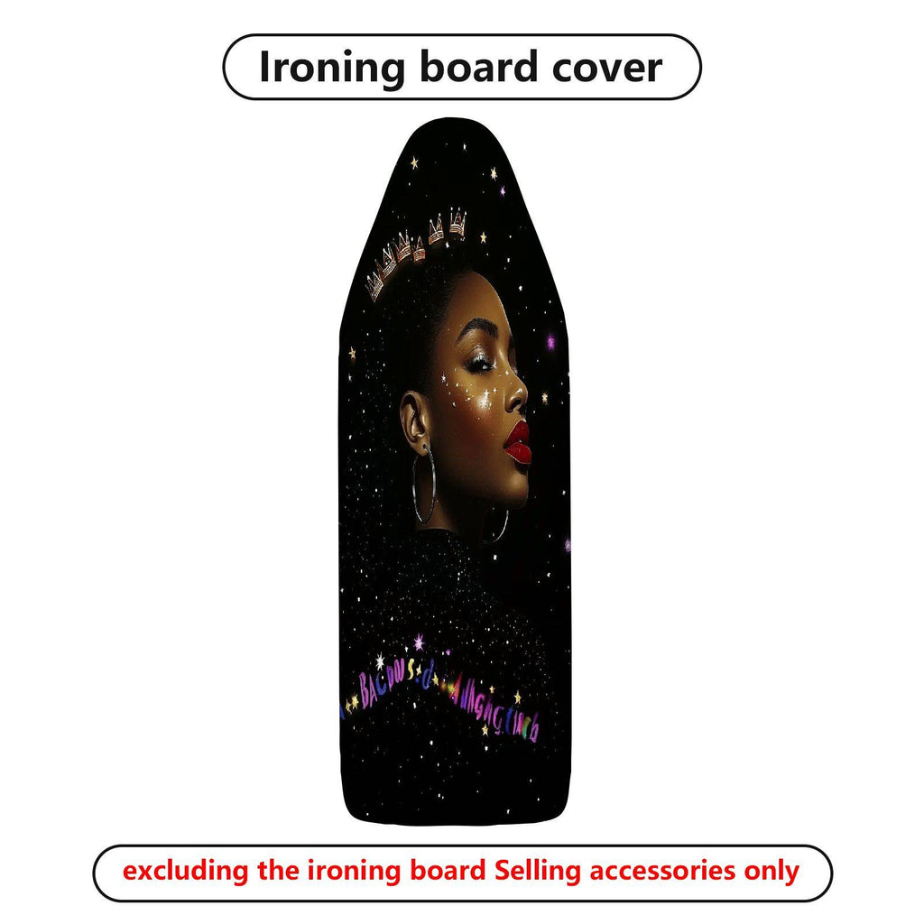 1-Piece Crown Star Sparkle  Ironing Board Cover, Universal Size, Without Board