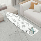 1-Piece Cat Yarn Fun  Ironing Board Cover, Universal Size, Without Board