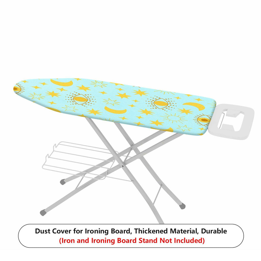 1-Piece Celestial Star Moon Eye  Ironing Board Cover, Universal Size, Without Board