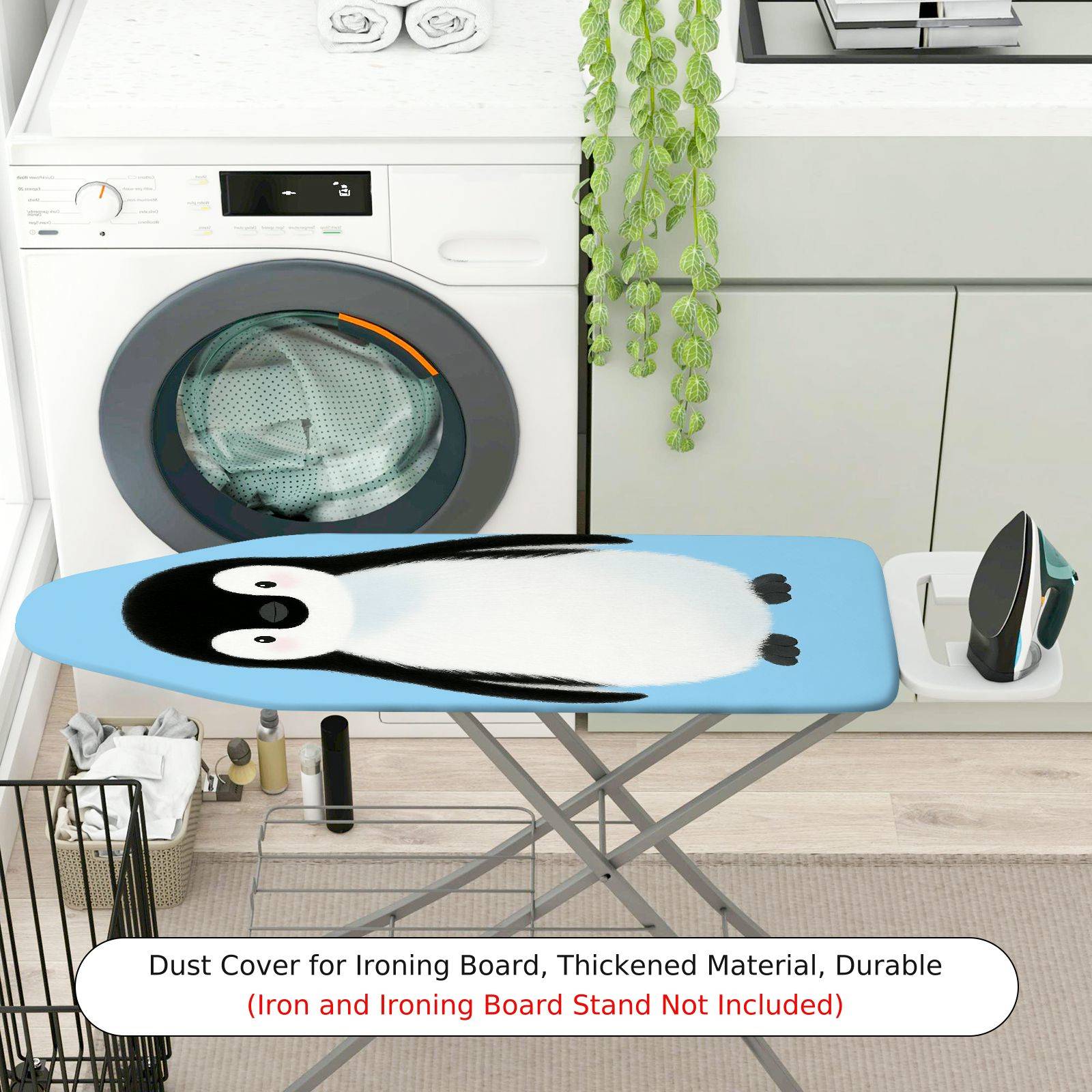 1-Piece Animal Penguin  Ironing Board Cover, Universal Size, Without Board