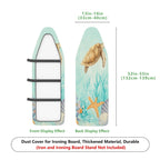 1-Piece Ocean Sea Turtle Starfish  Ironing Board Cover, Universal Size, Without Board