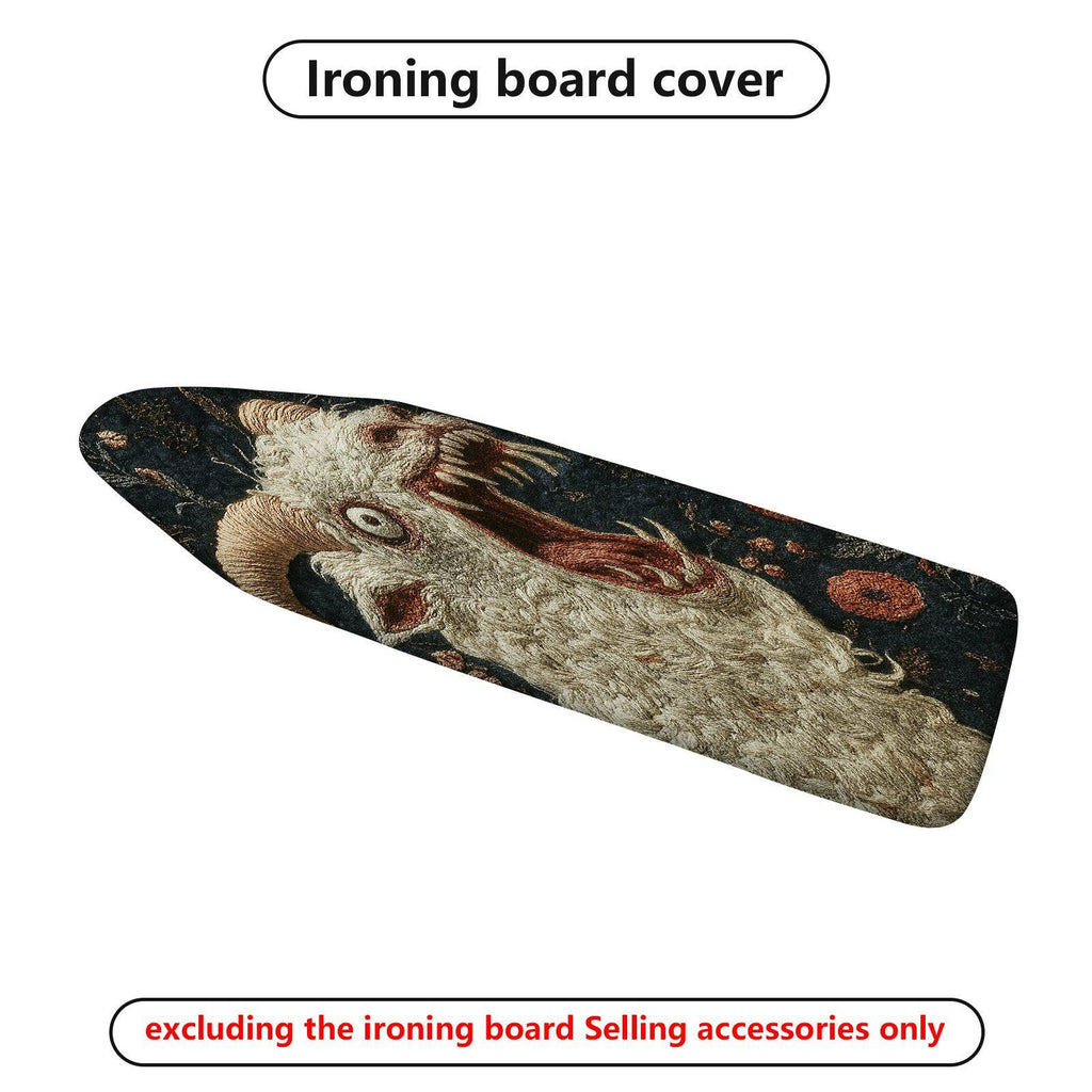 1-Piece Artistic Animal Vintage  Ironing Board Cover, Universal Size, Without Board