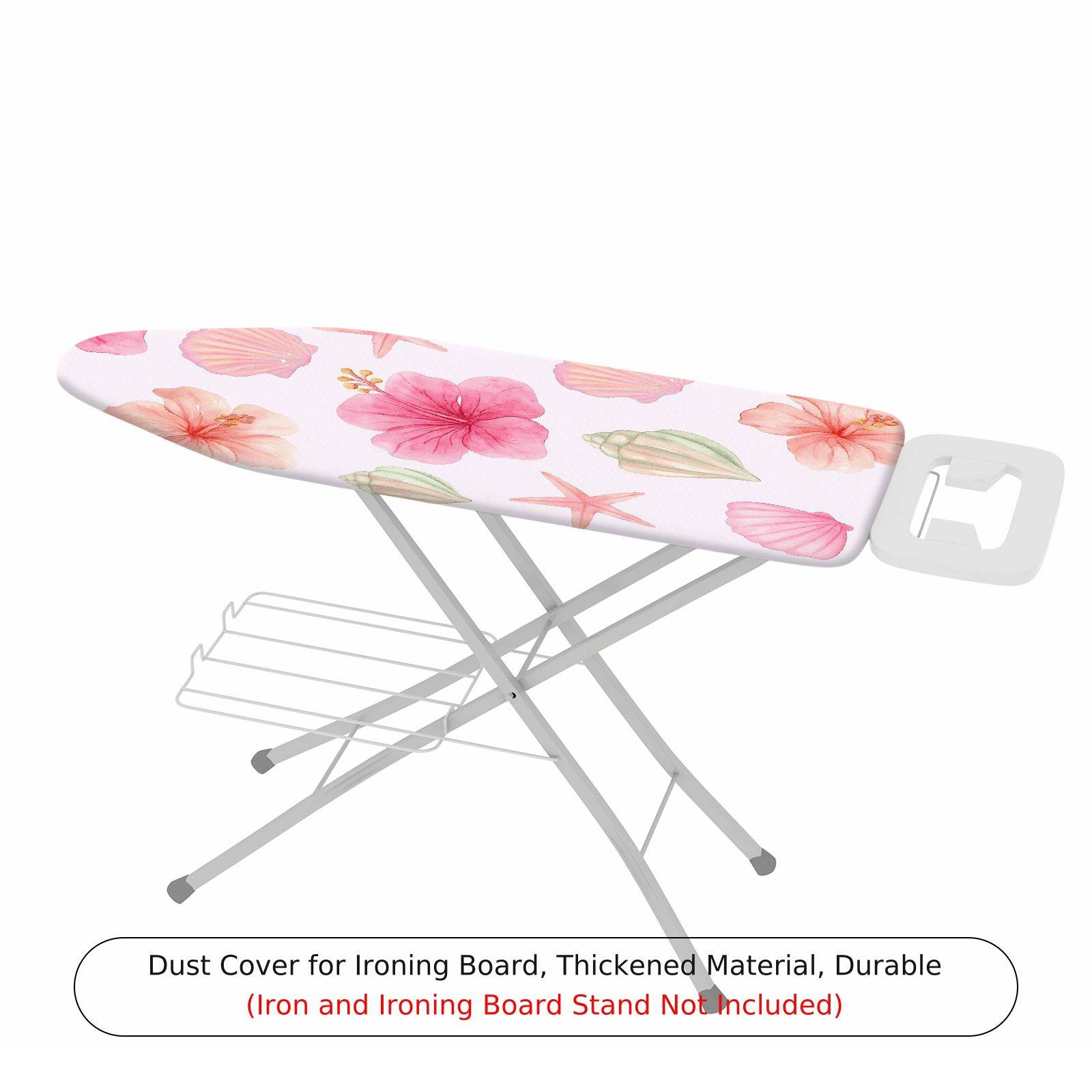 1-Piece Floral Tropical Beach  Ironing Board Cover, Universal Size, Without Board