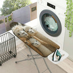 1-Piece Animal Print Cute Alpaca Family  Ironing Board Cover, Universal Size, Without Board