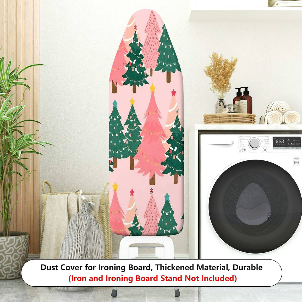 1-Piece Christmas Tree Holiday Festive  Ironing Board Cover, Universal Size, Without Board
