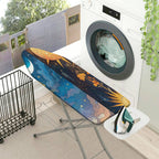 1-Piece Stars Moon Sun  Ironing Board Cover, Universal Size, Without Board