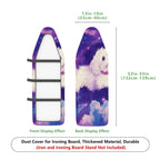 1-Piece Dog Cloud Galaxy  Ironing Board Cover, Universal Size, Without Board