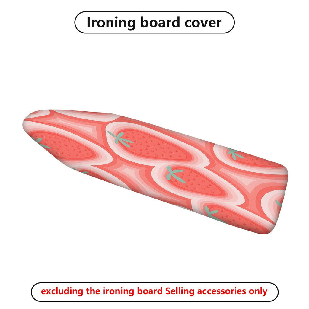 1-Piece Strawberry Pink Fun Decorative  Ironing Board Cover, Universal Size, Without Board