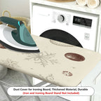 1-Piece Christmas Gift Snowflake Bow  Ironing Board Cover, Universal Size, Without Board