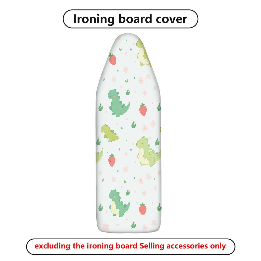 1-Piece Dinosaur Strawberry Floral  Ironing Board Cover, Universal Size, Without Board