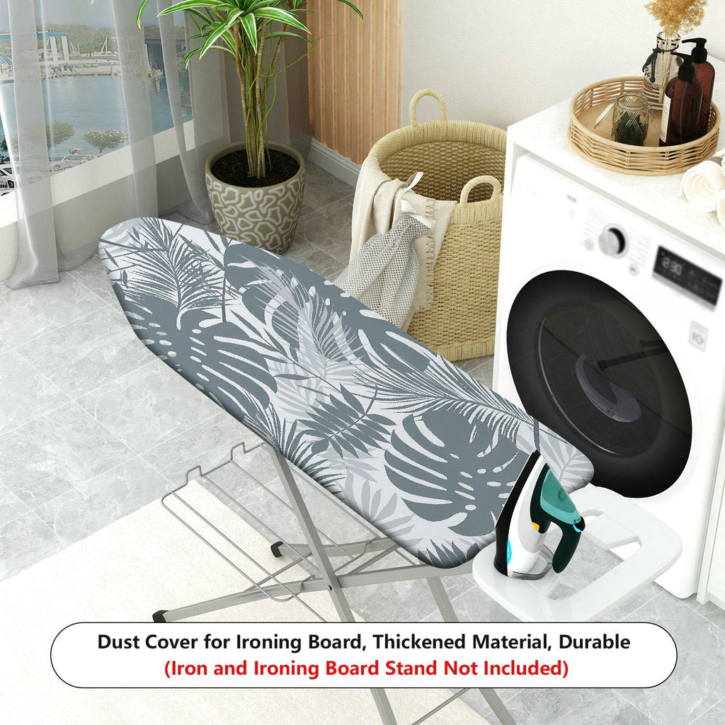 1-Piece Botanical Tropical Leaves Abstract  Ironing Board Cover, Universal Size, Without Board