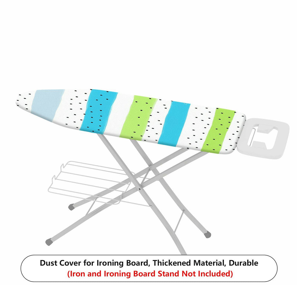 1-Piece Striped Dotted Colorful  Ironing Board Cover, Universal Size, Without Board