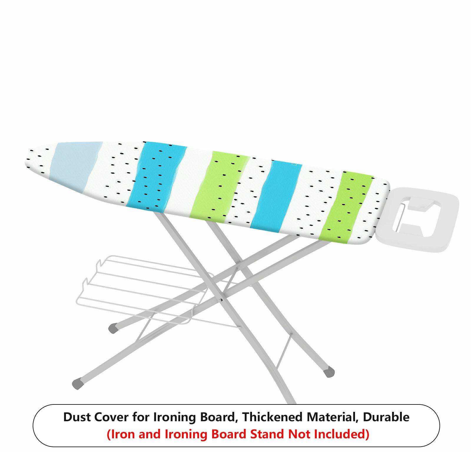 1-Piece Striped Dotted Colorful  Ironing Board Cover, Universal Size, Without Board